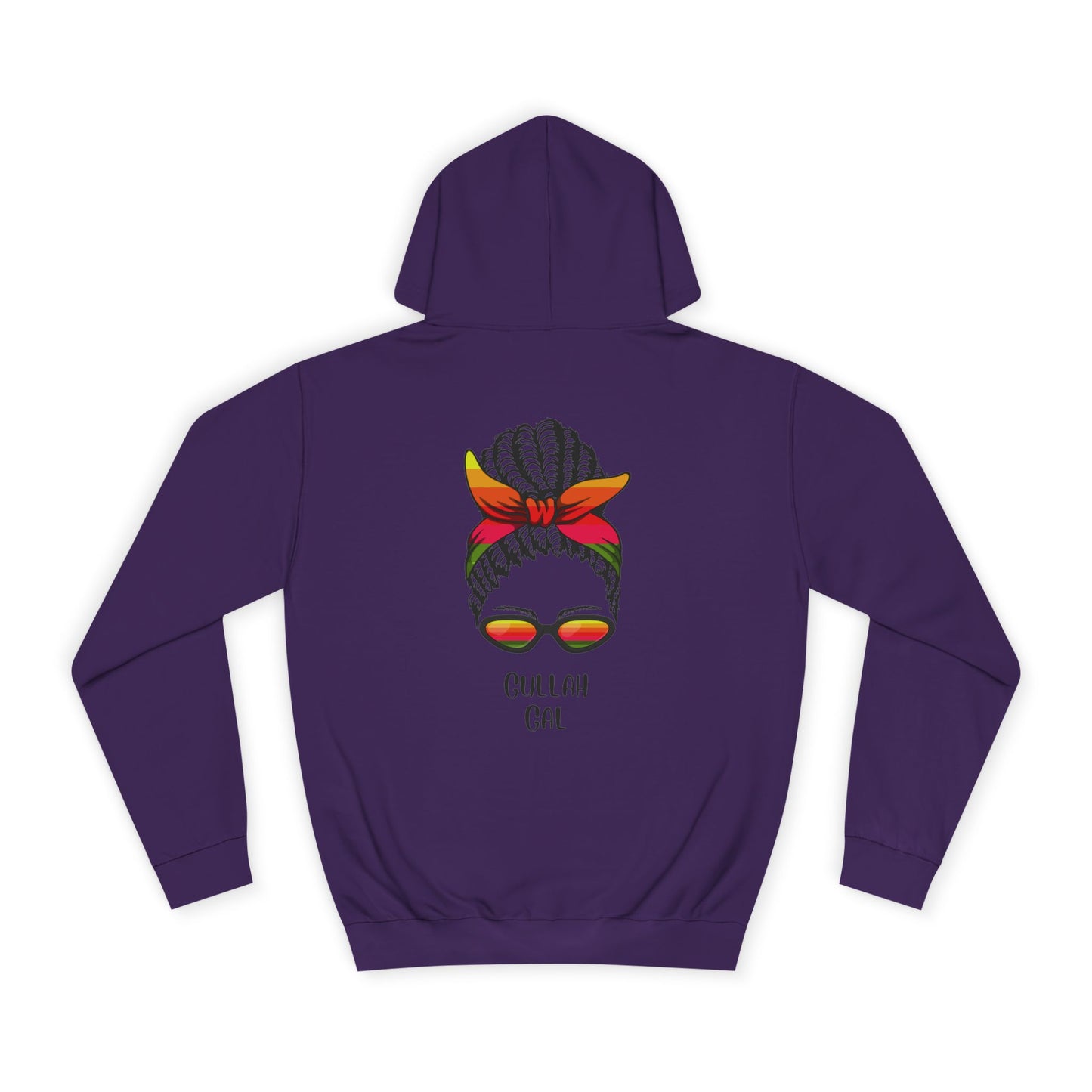 Cozy Unisex College Gullah Gal Hoodie, College Apparel, Student Gift, Campus Wear, Cozy Outerwear, Graduation Gift