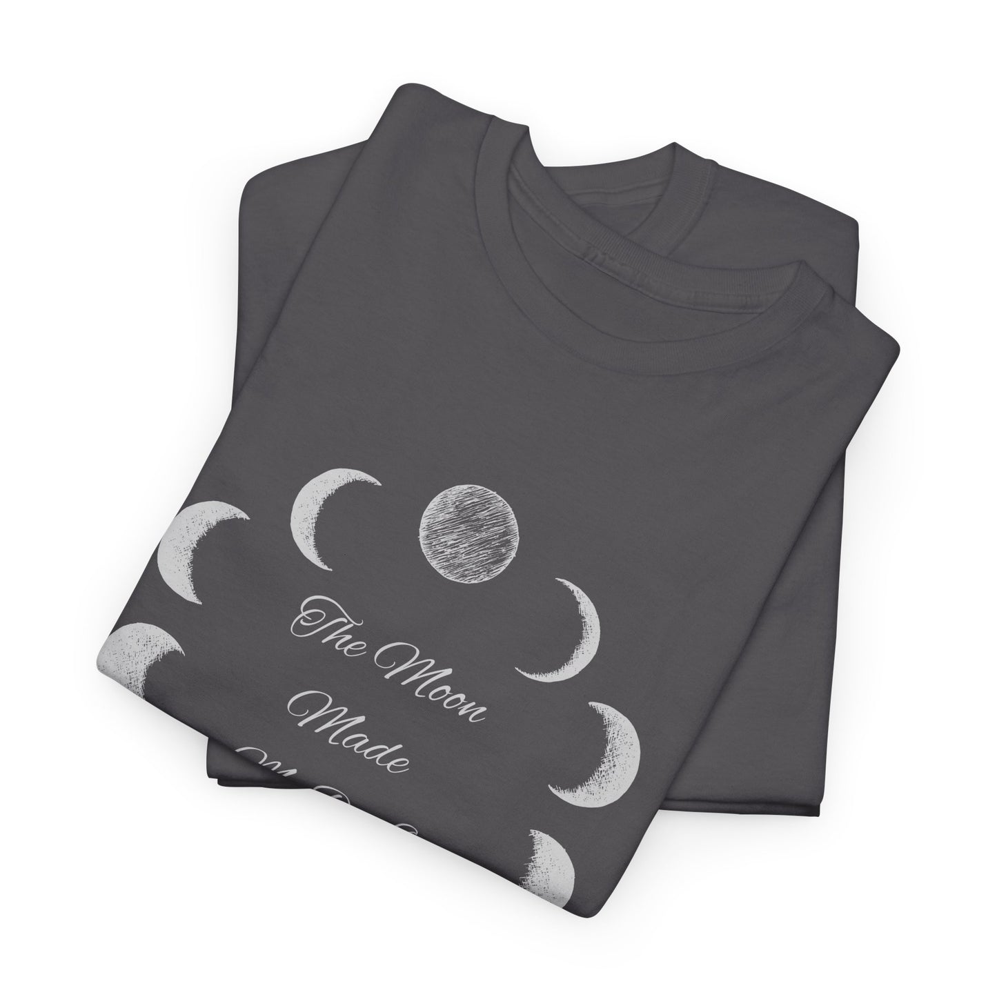 Unisex Heavy Cotton Tee-The Moon Made Me Do It