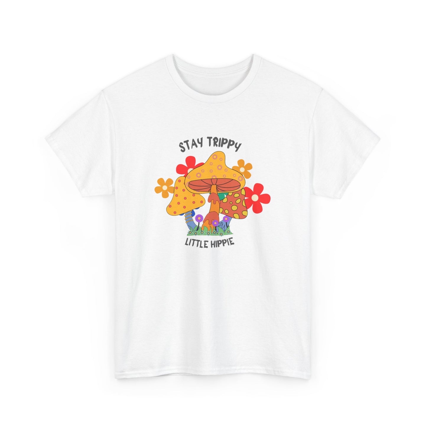 Unisex Heavy Cotton Tee-Trippy Hippie