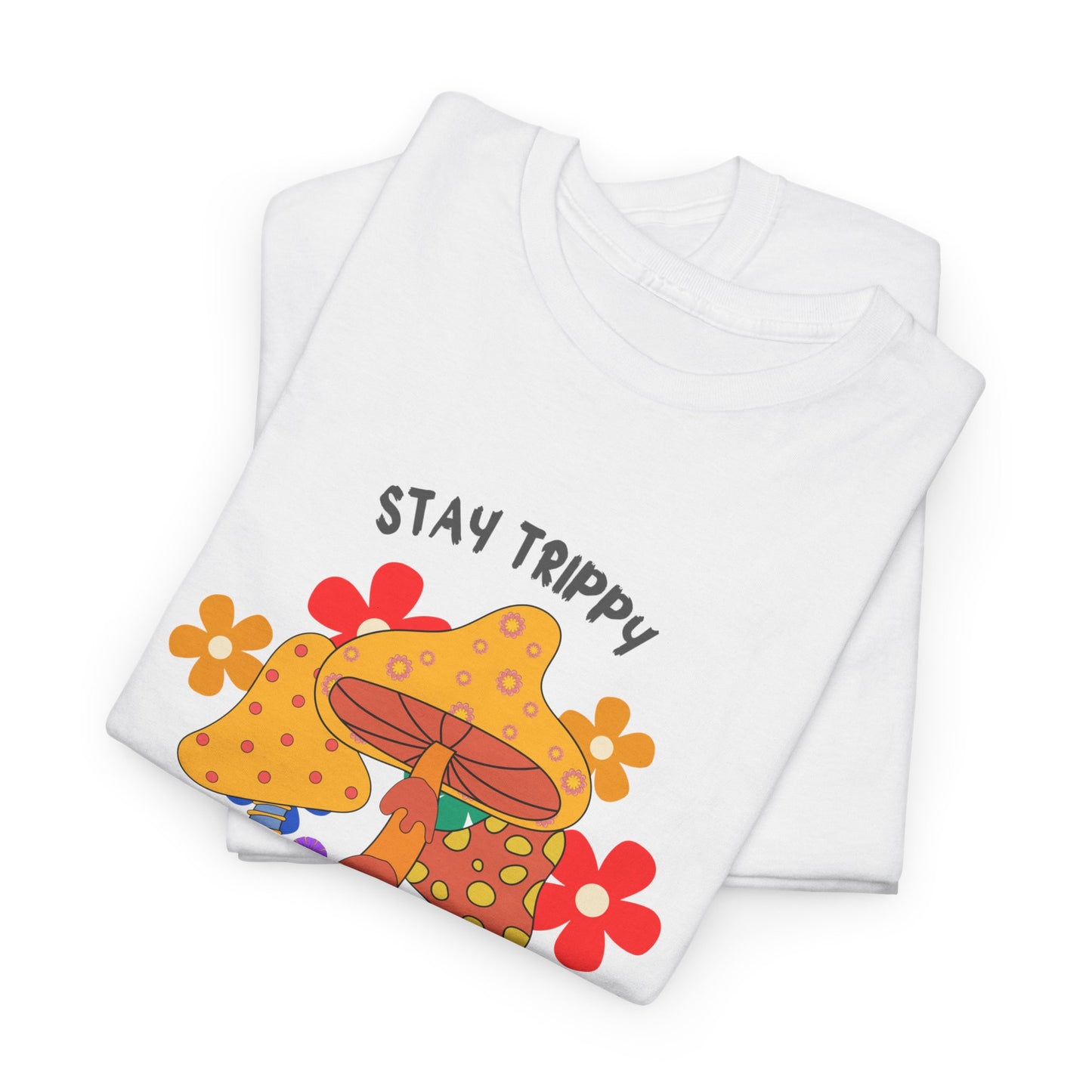 Unisex Heavy Cotton Tee-Trippy Hippie