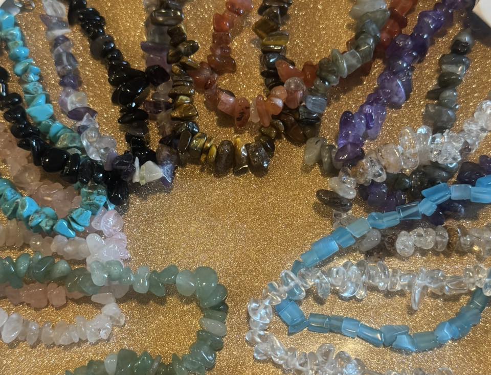 Crystal Chipped Anklet