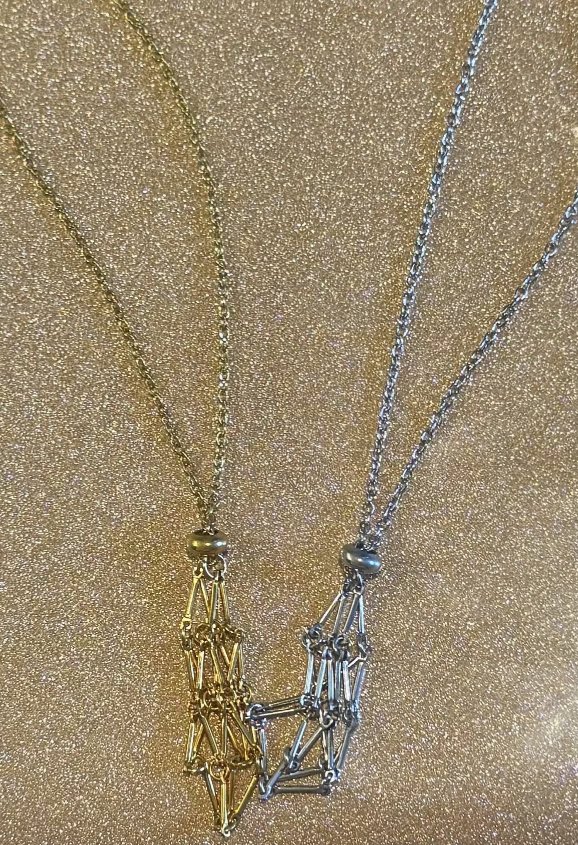 Crystal Cage Necklace