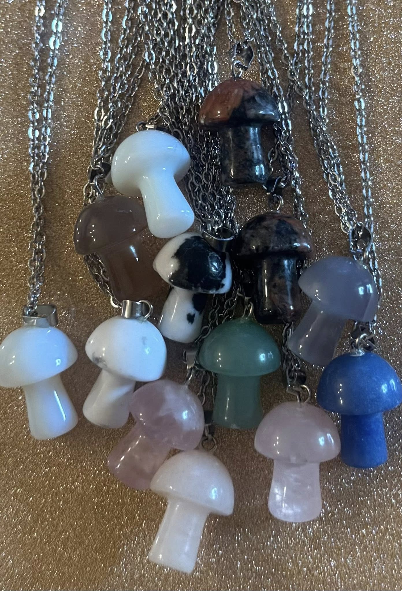 Mushroom Necklace