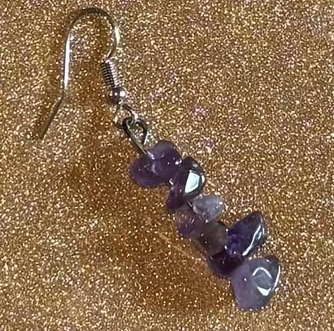 Crystal Chipped Earrings