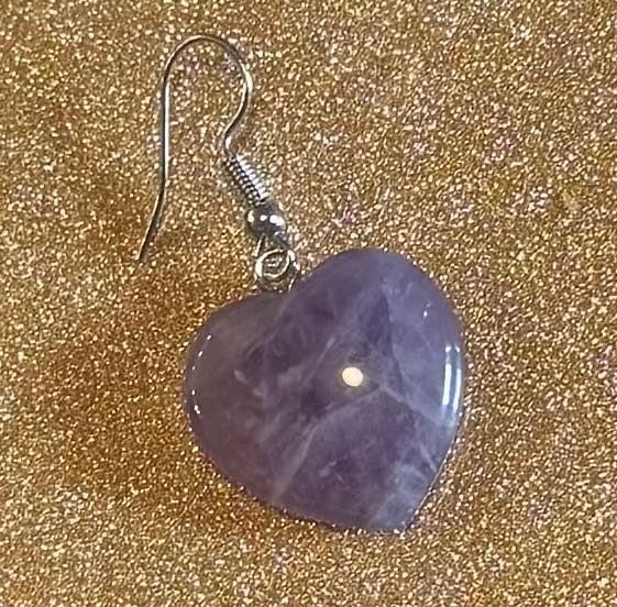 Crystal Heart Earrings