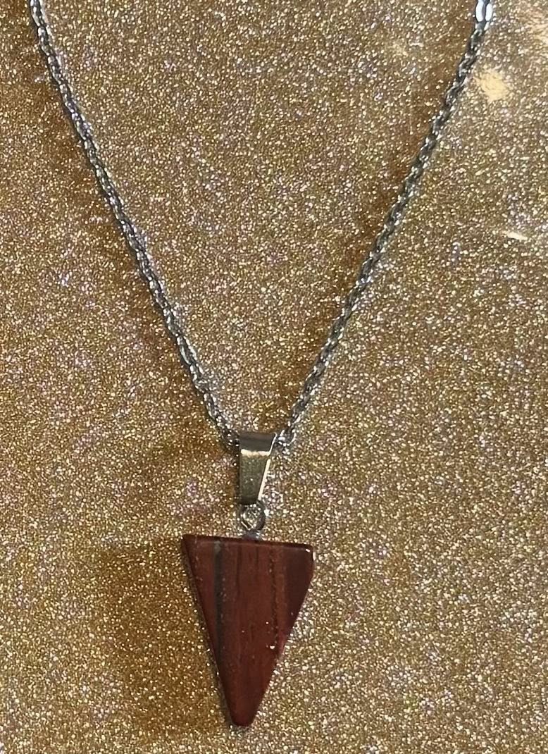 Crystal Spear Necklace