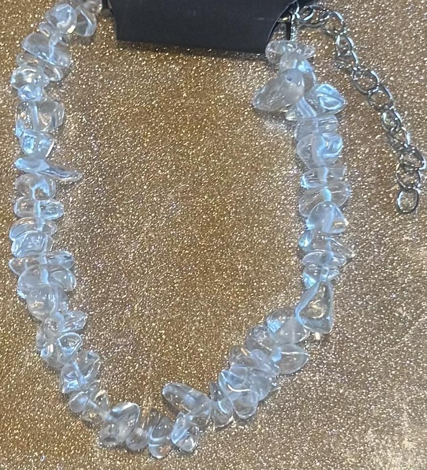 Crystal Chipped Anklet