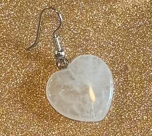 Crystal Heart Earrings