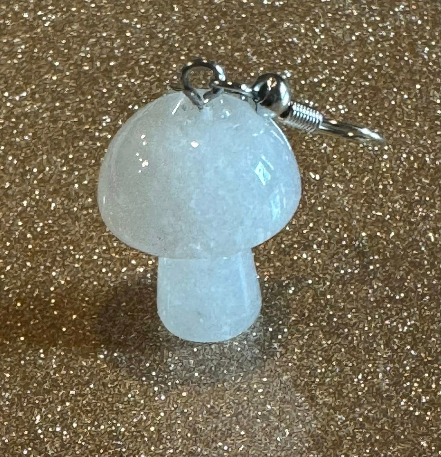 Crystal Mushroom Earrings