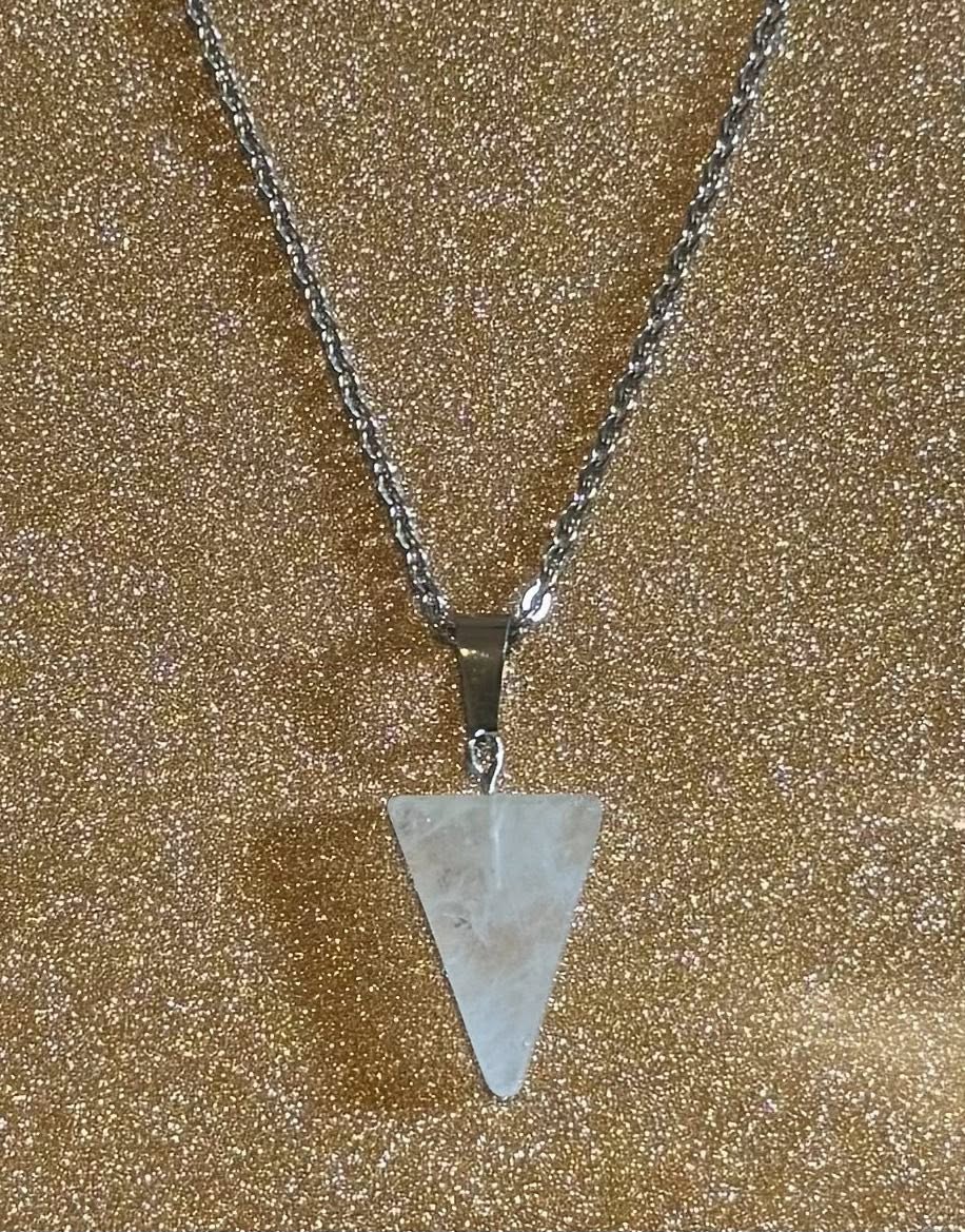 Crystal Spear Necklace