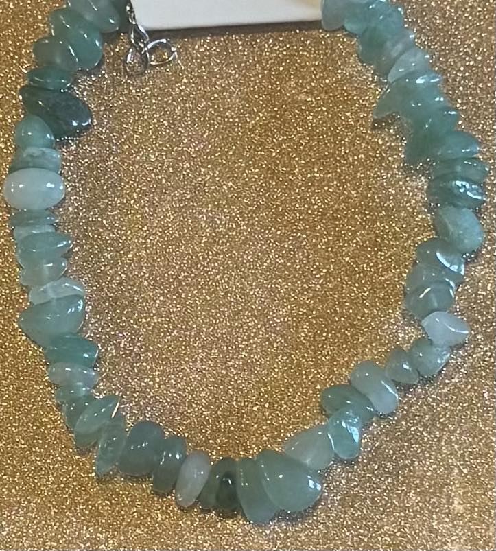 Crystal Chipped Anklet