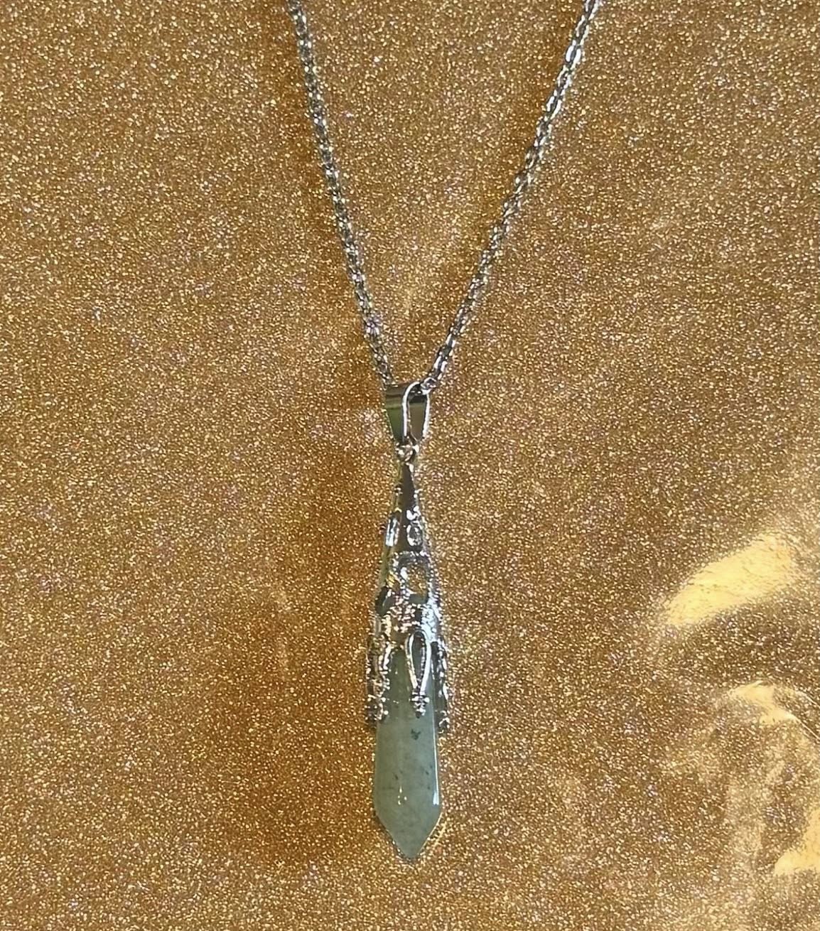 Hexagonal Crystal Necklace