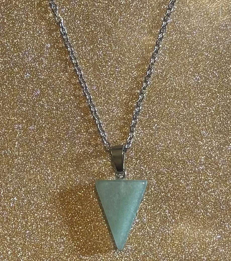 Crystal Spear Necklace