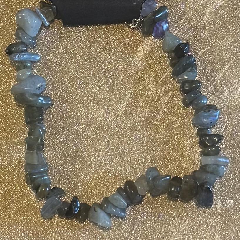Crystal Chipped Anklet