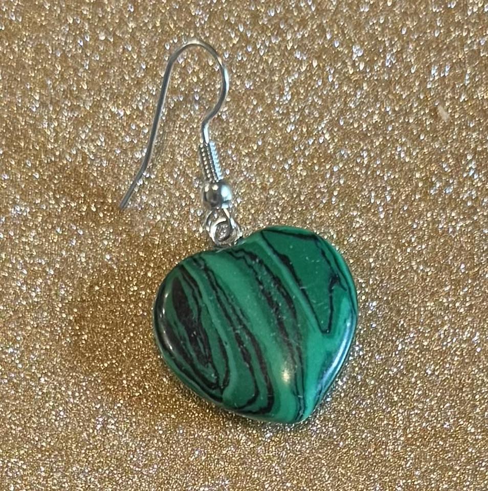Crystal Heart Earrings