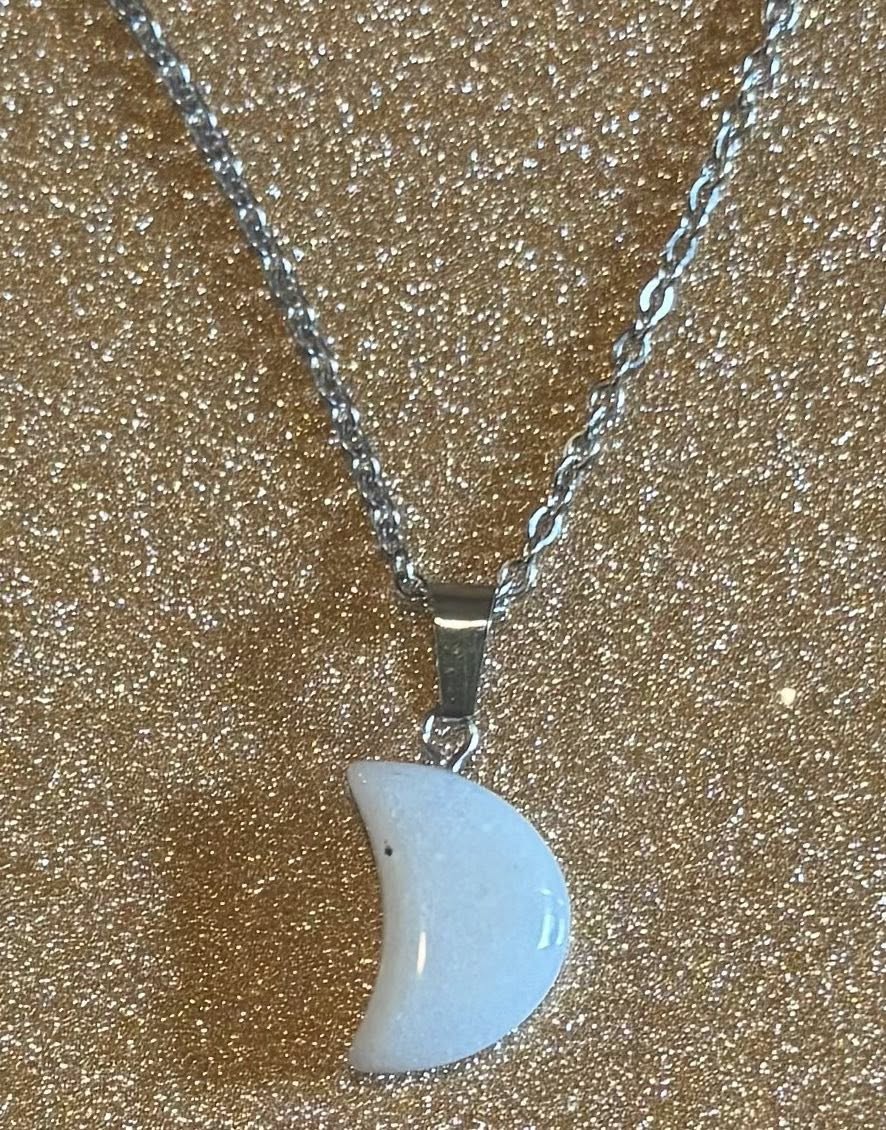 Crystal Moon Necklace