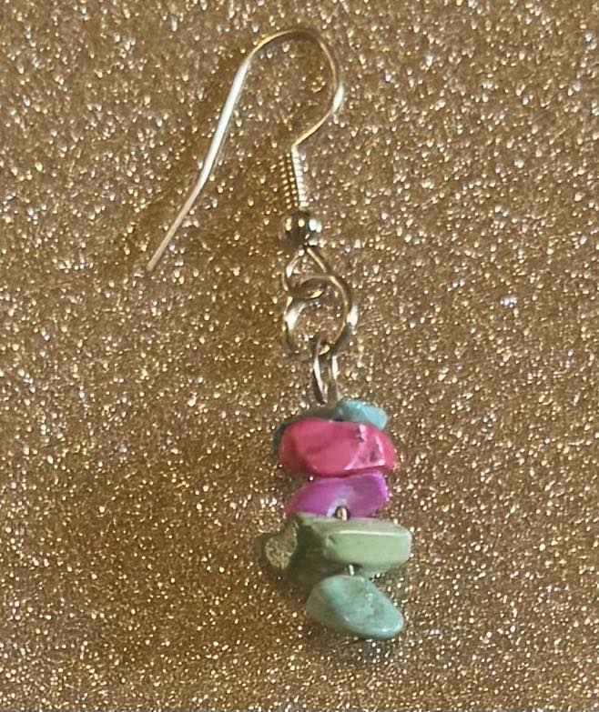 Chipped Crystal Earrings