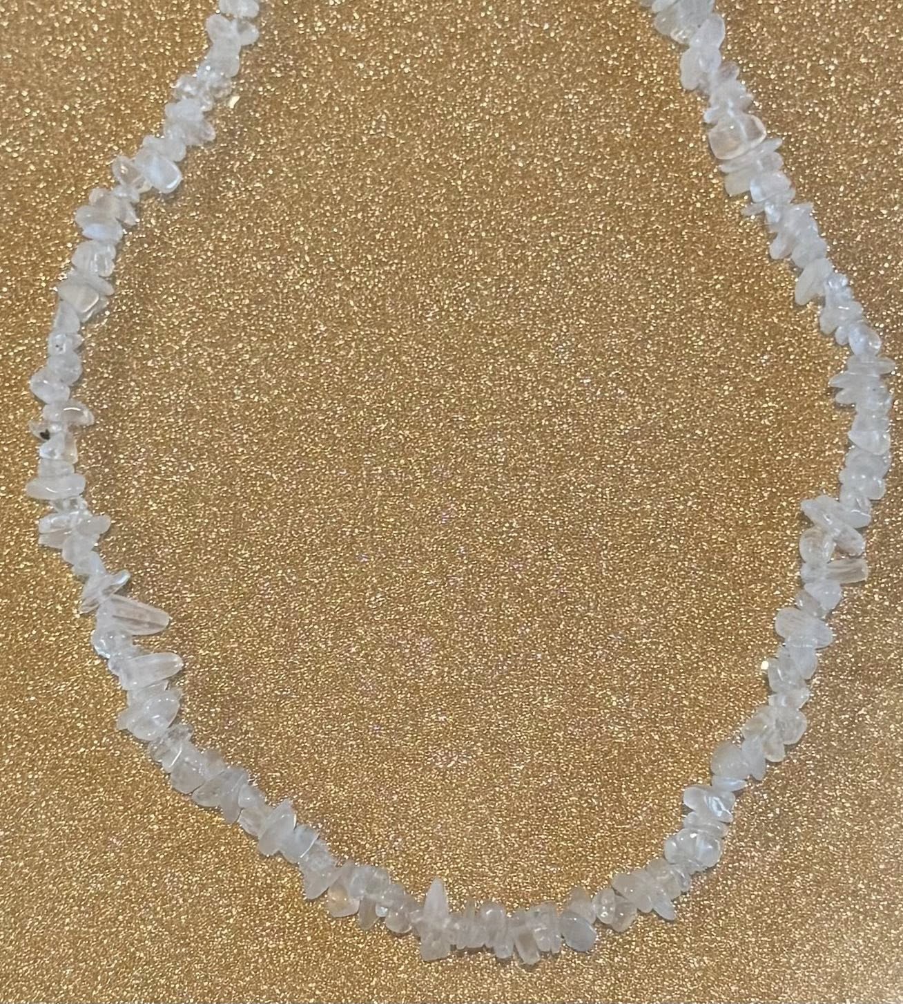 Chipped Crystal Necklace