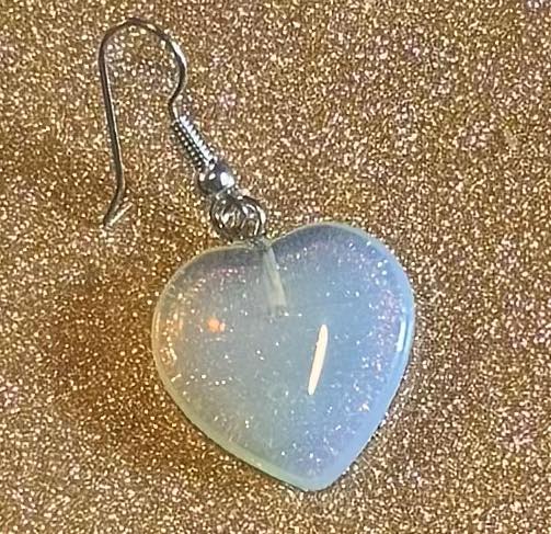 Crystal Heart Earrings