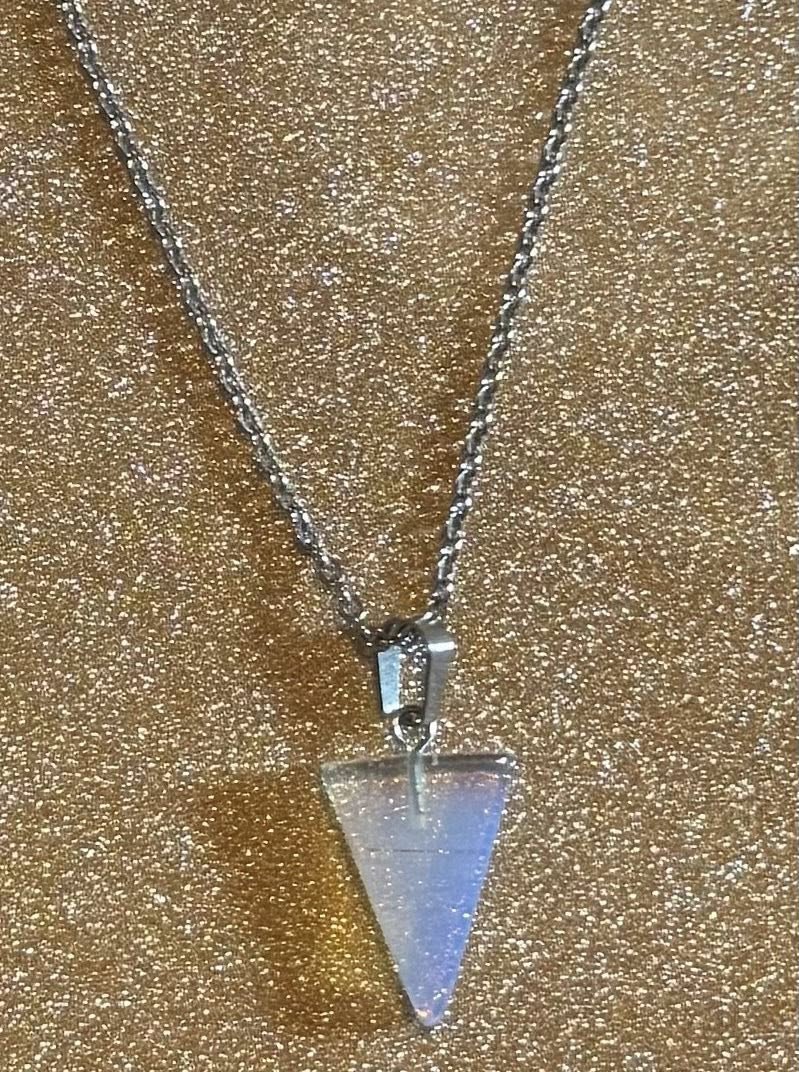 Crystal Spear Necklace