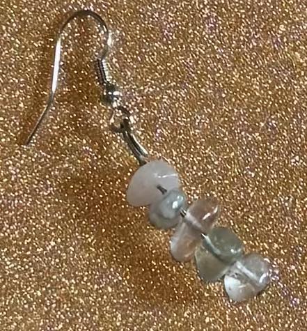 Crystal Chipped Earrings