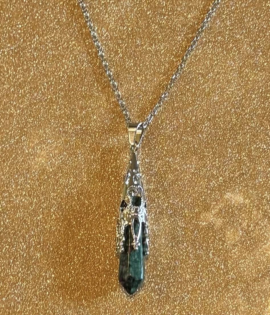 Hexagonal Crystal Necklace