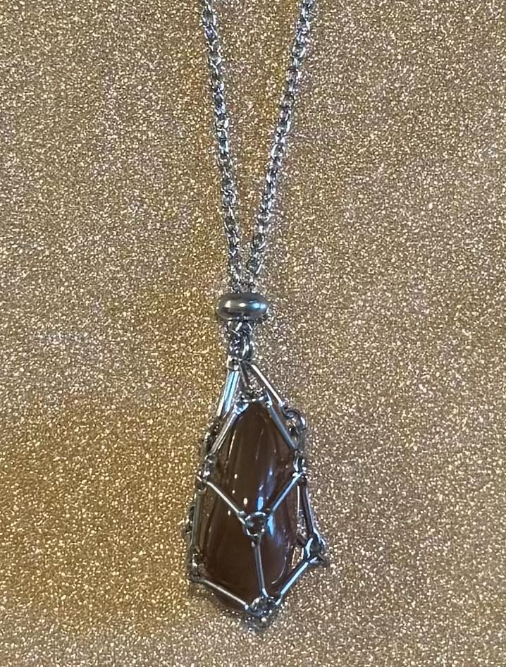 Crystal Cage Necklace