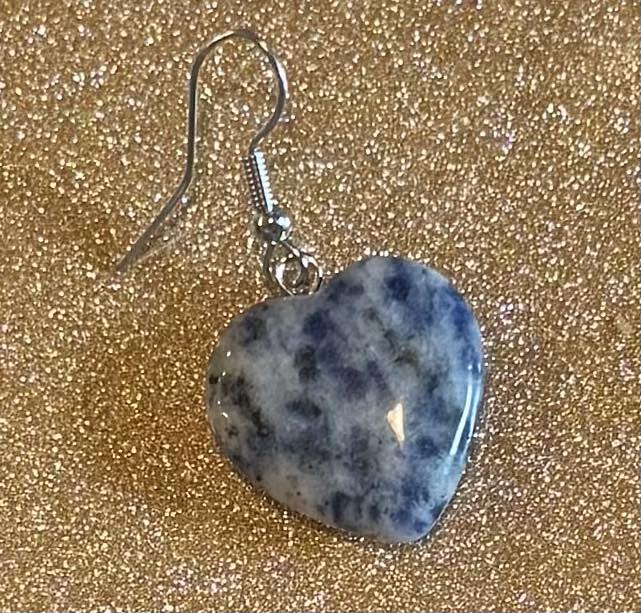 Crystal Heart Earrings
