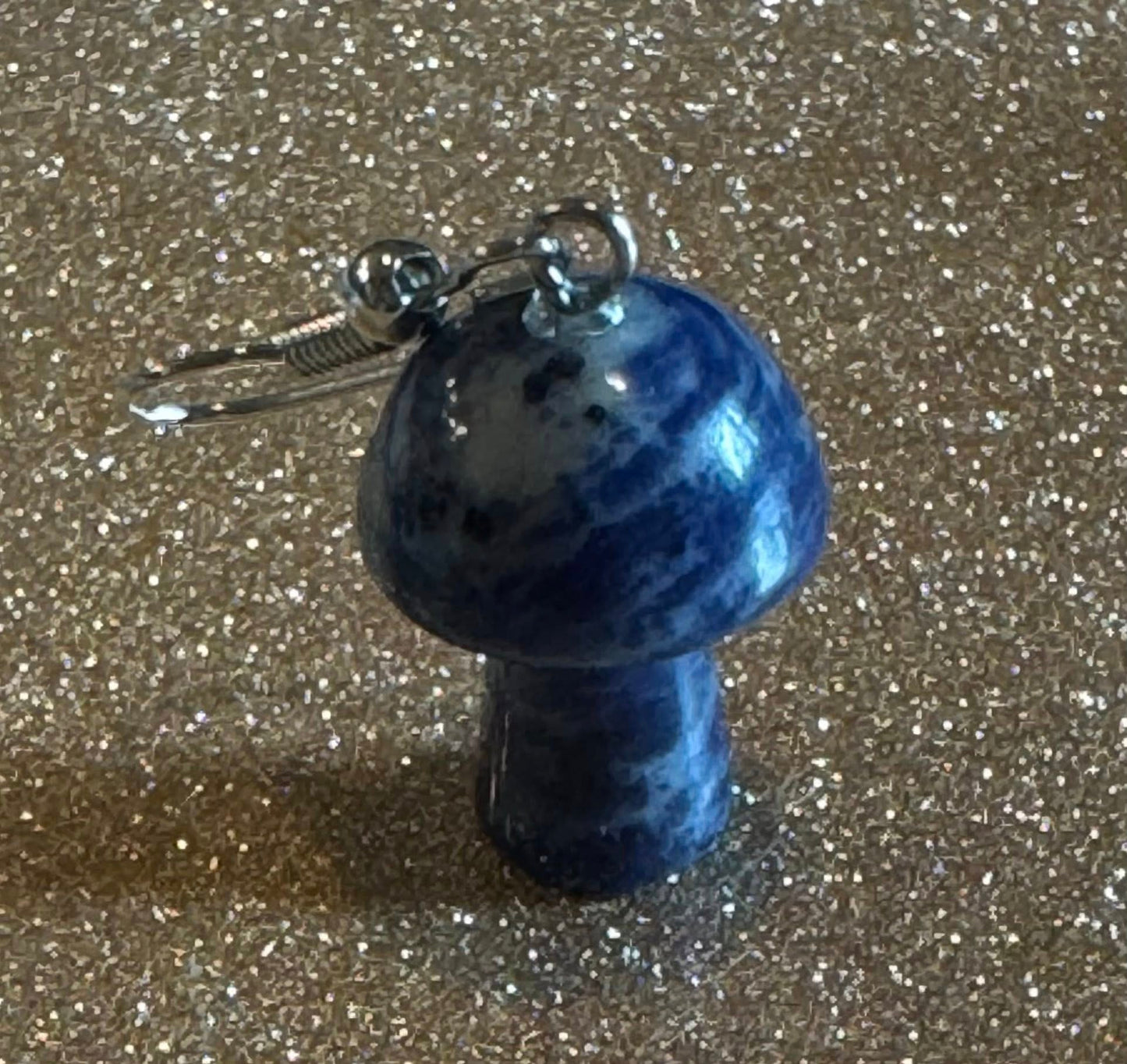 Crystal Mushroom Earrings