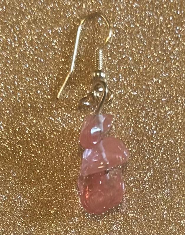 Chipped Crystal Earrings
