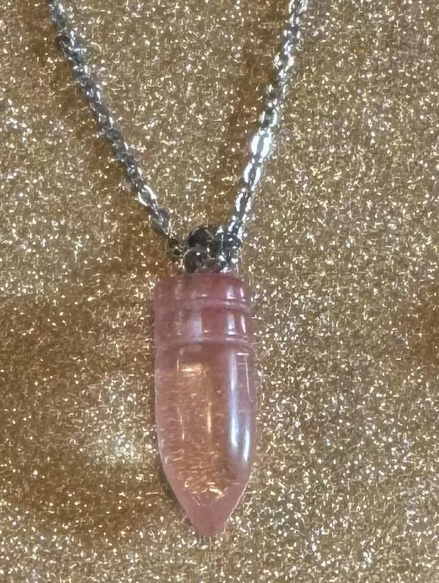 Crystal Bullet Necklace