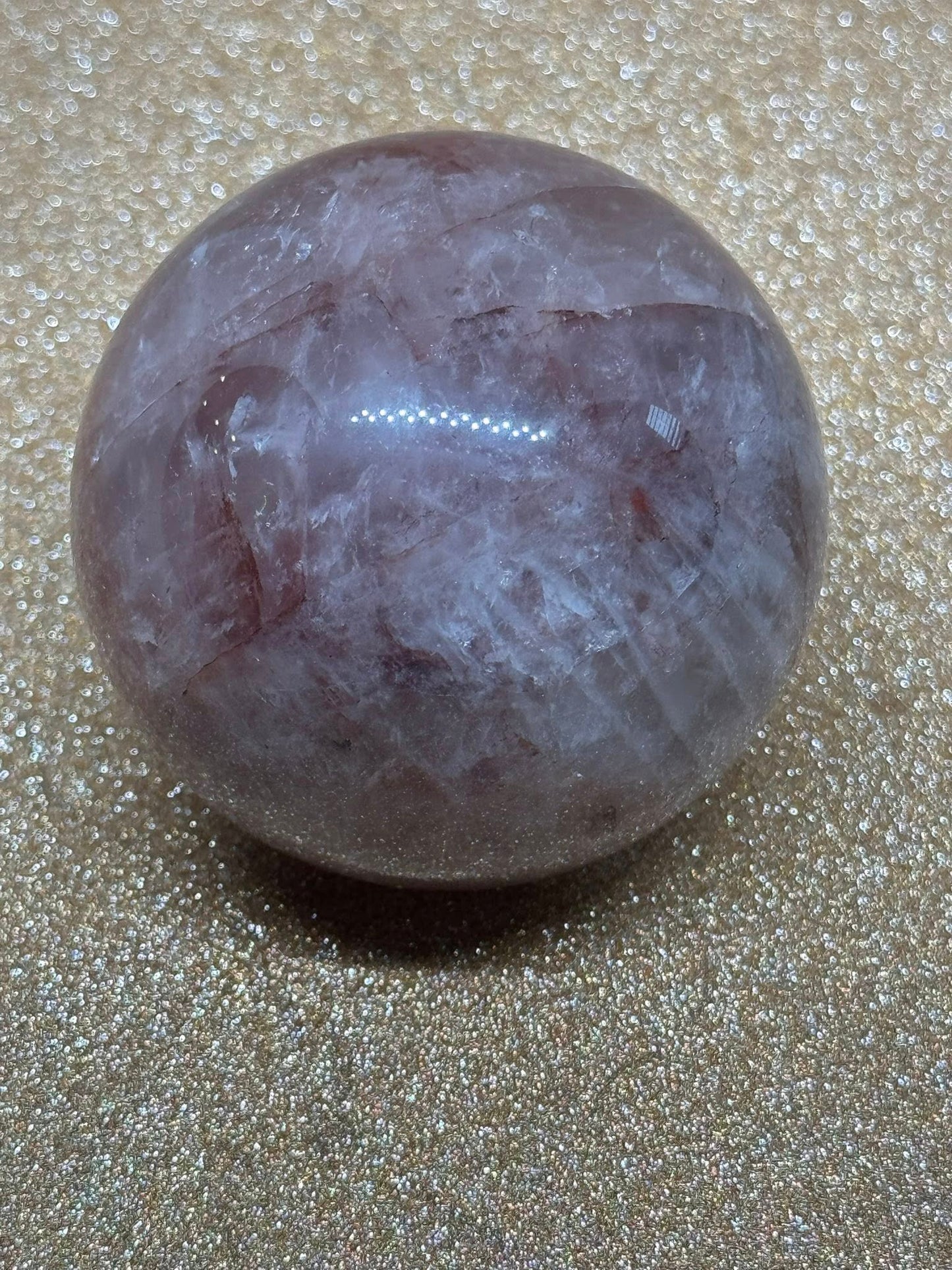 Strawberry Quartz Sphere