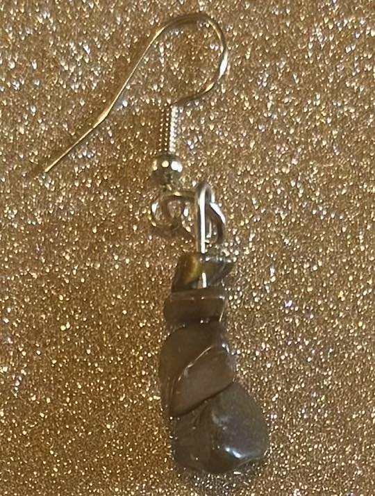 Chipped Crystal Earrings