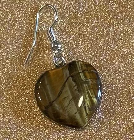 Crystal Heart Earrings