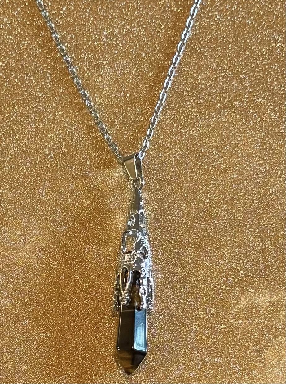 Hexagonal Crystal Necklace