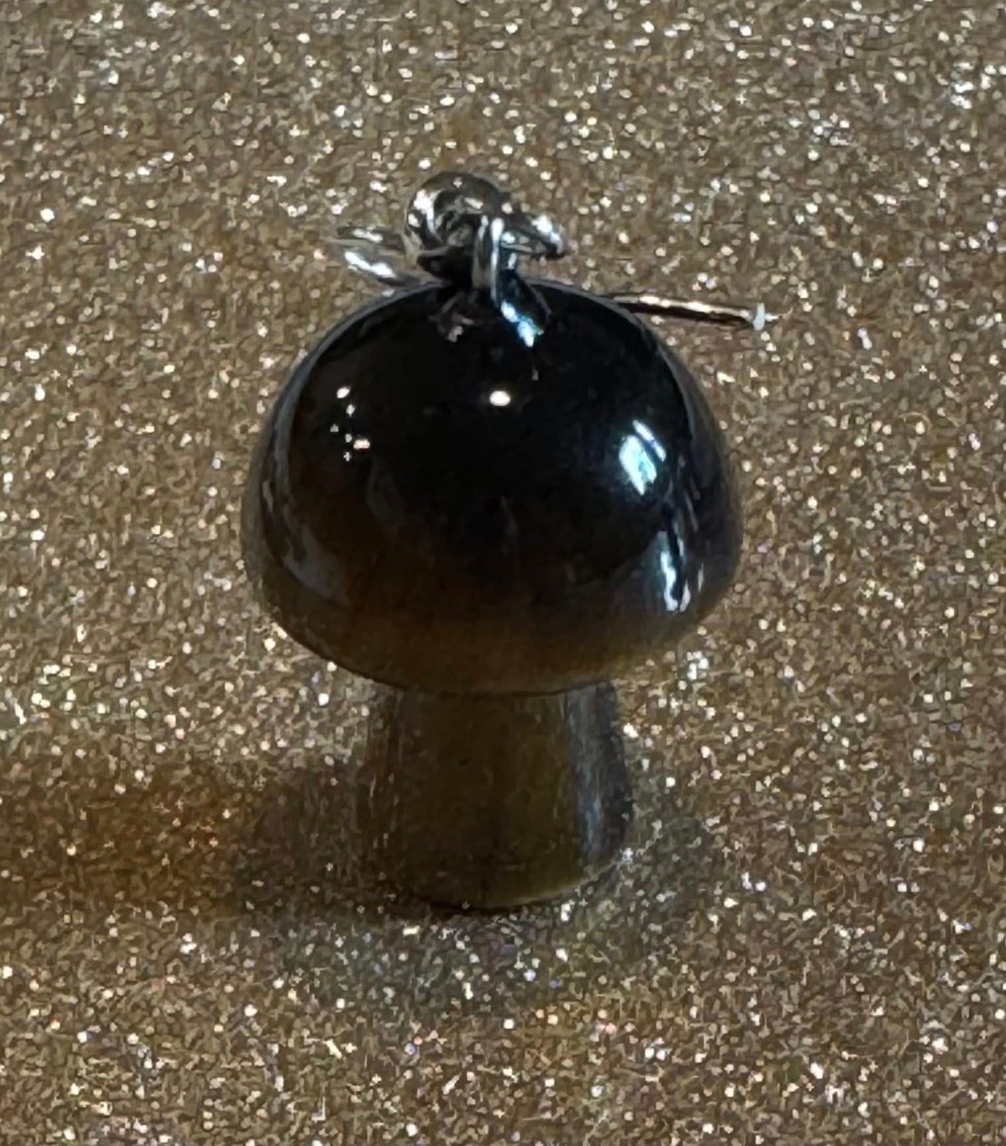 Crystal Mushroom Earrings