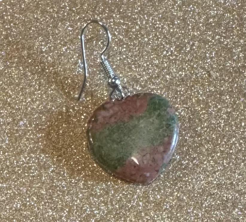 Crystal Heart Earrings