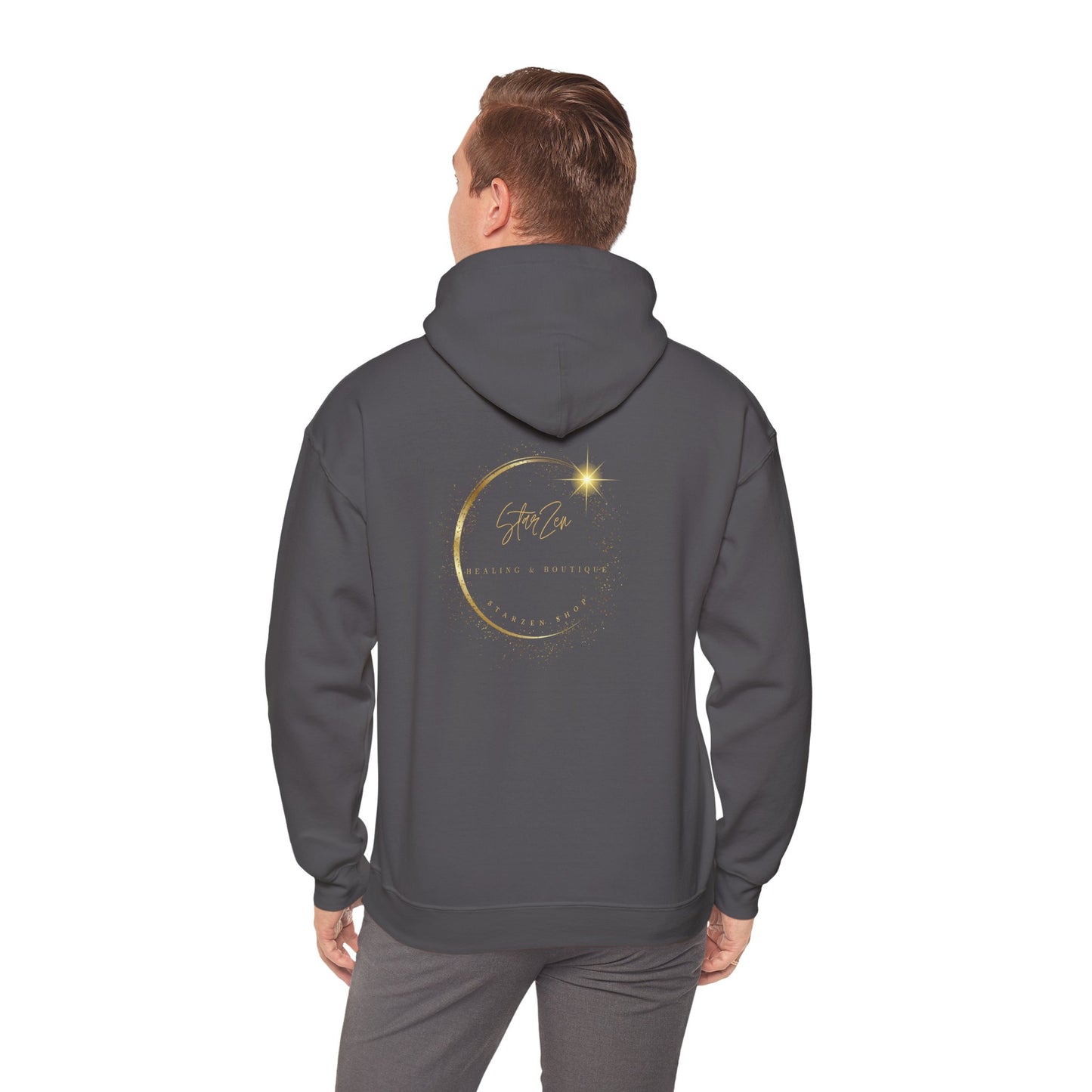 Unisex Heavy Blend™ Hooded Sweatshirt-StarZen logo