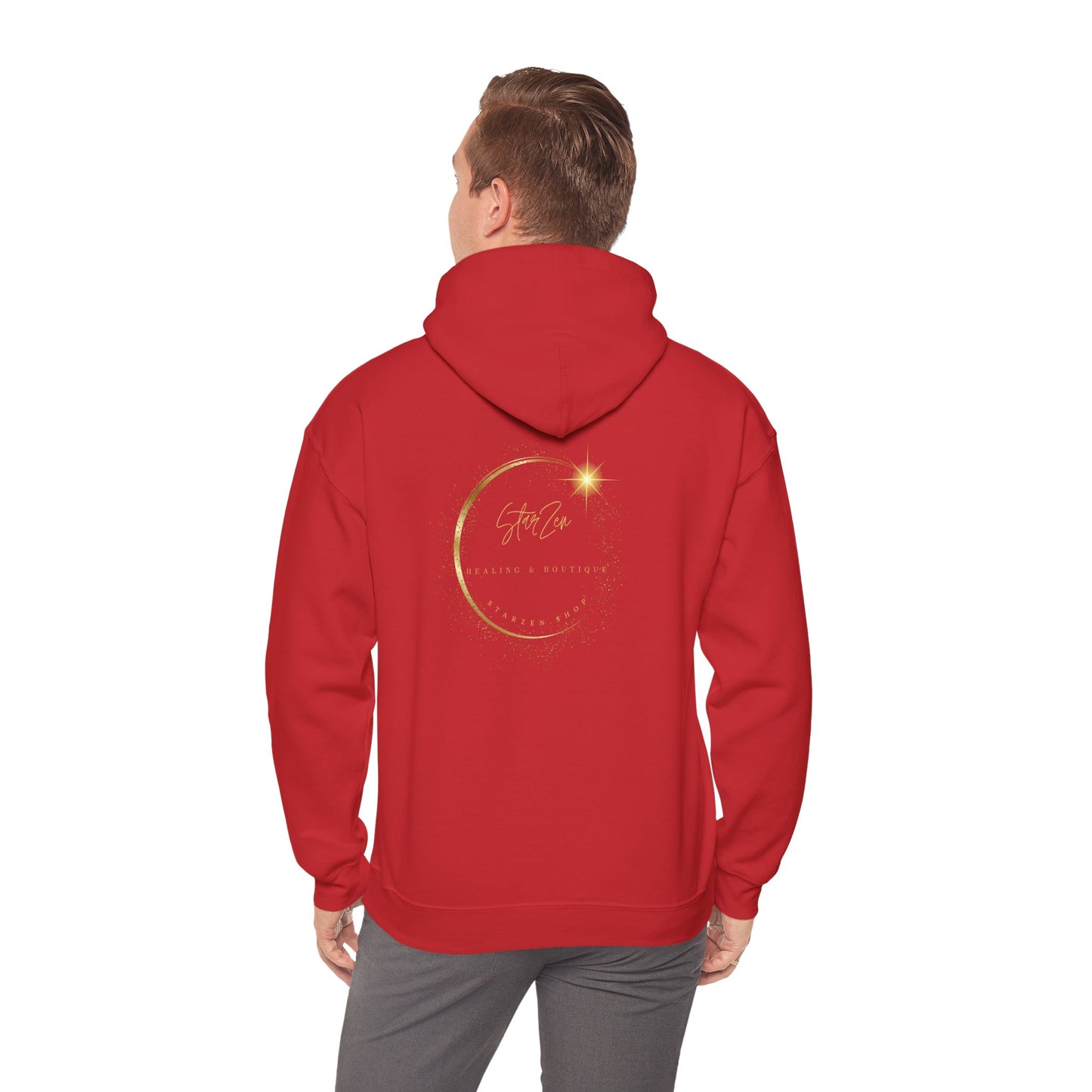 Unisex Heavy Blend™ Hooded Sweatshirt-StarZen logo