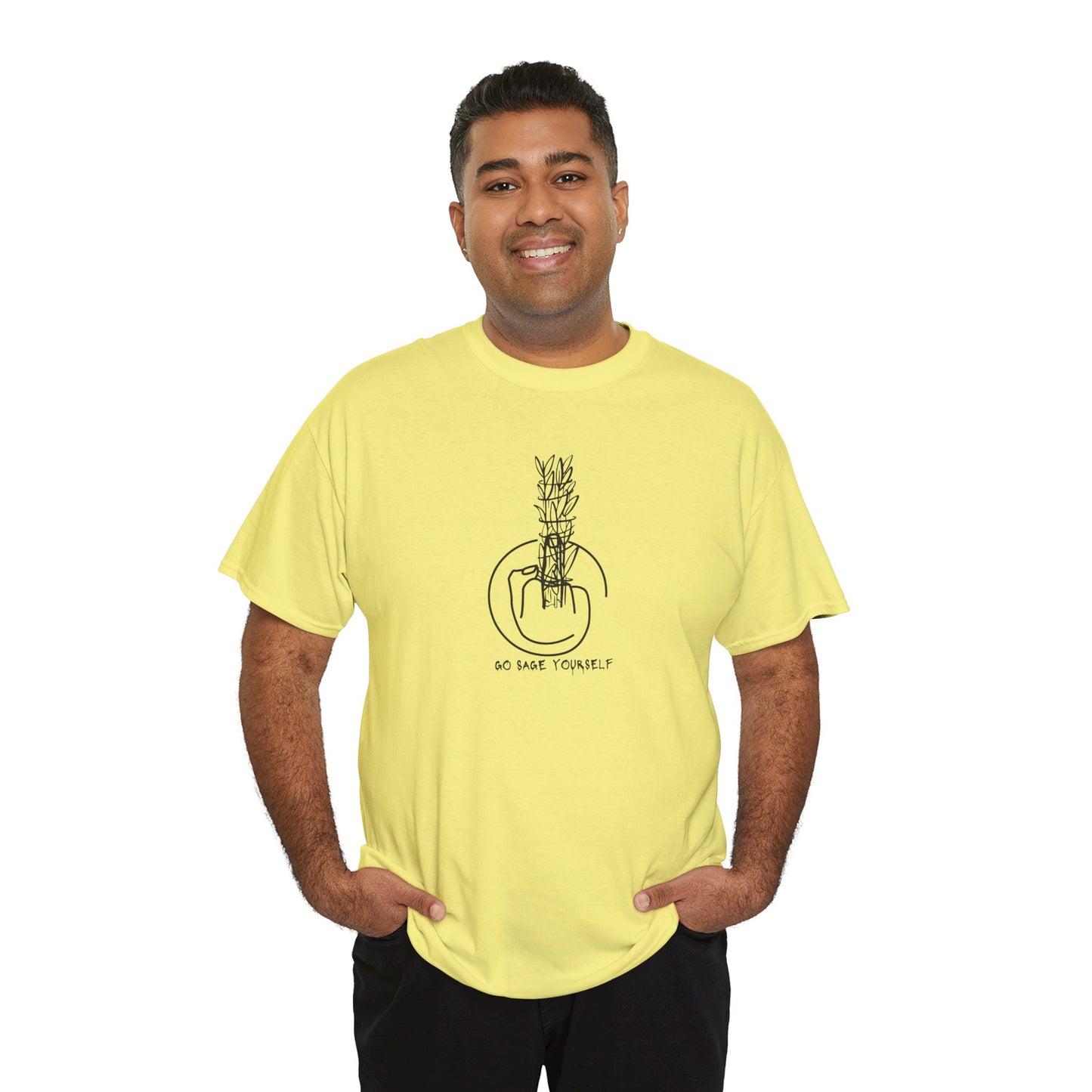 Unisex Heavy Cotton Tee- Go Sage Yourself