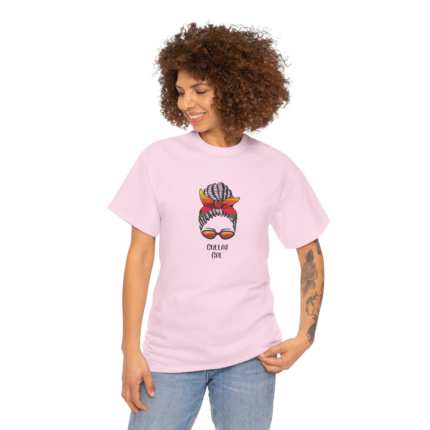 Unisex Heavy Cotton Tee- Gullah Gal