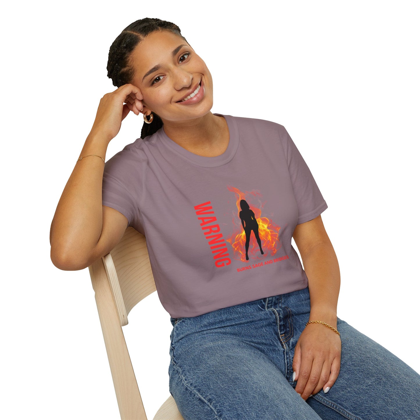 Unisex Softstyle T-Shirt-Warning