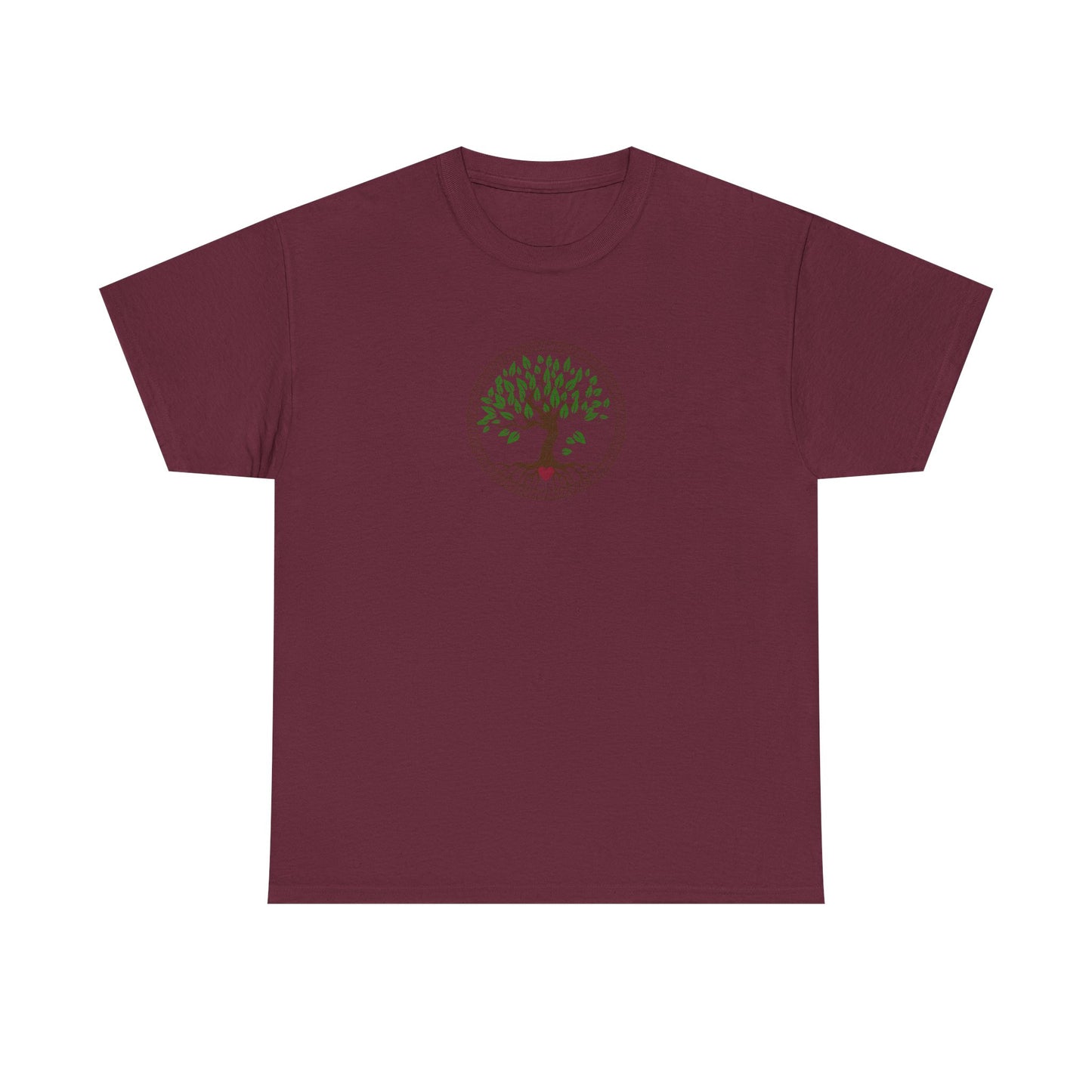 Unisex Heavy Cotton Tee- Tree of Life