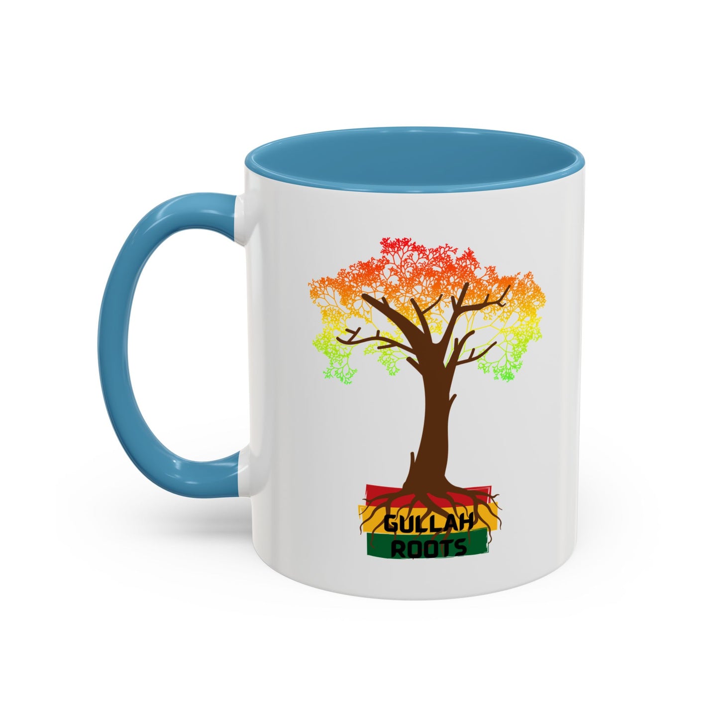 Accent Coffee Mug (11, 15oz)-Gullah Roots