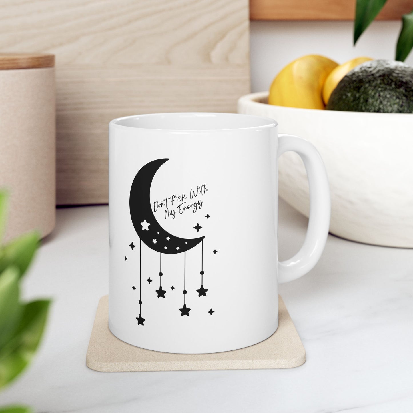 Ceramic Mug, 11oz-Don't F*ck With My Energy