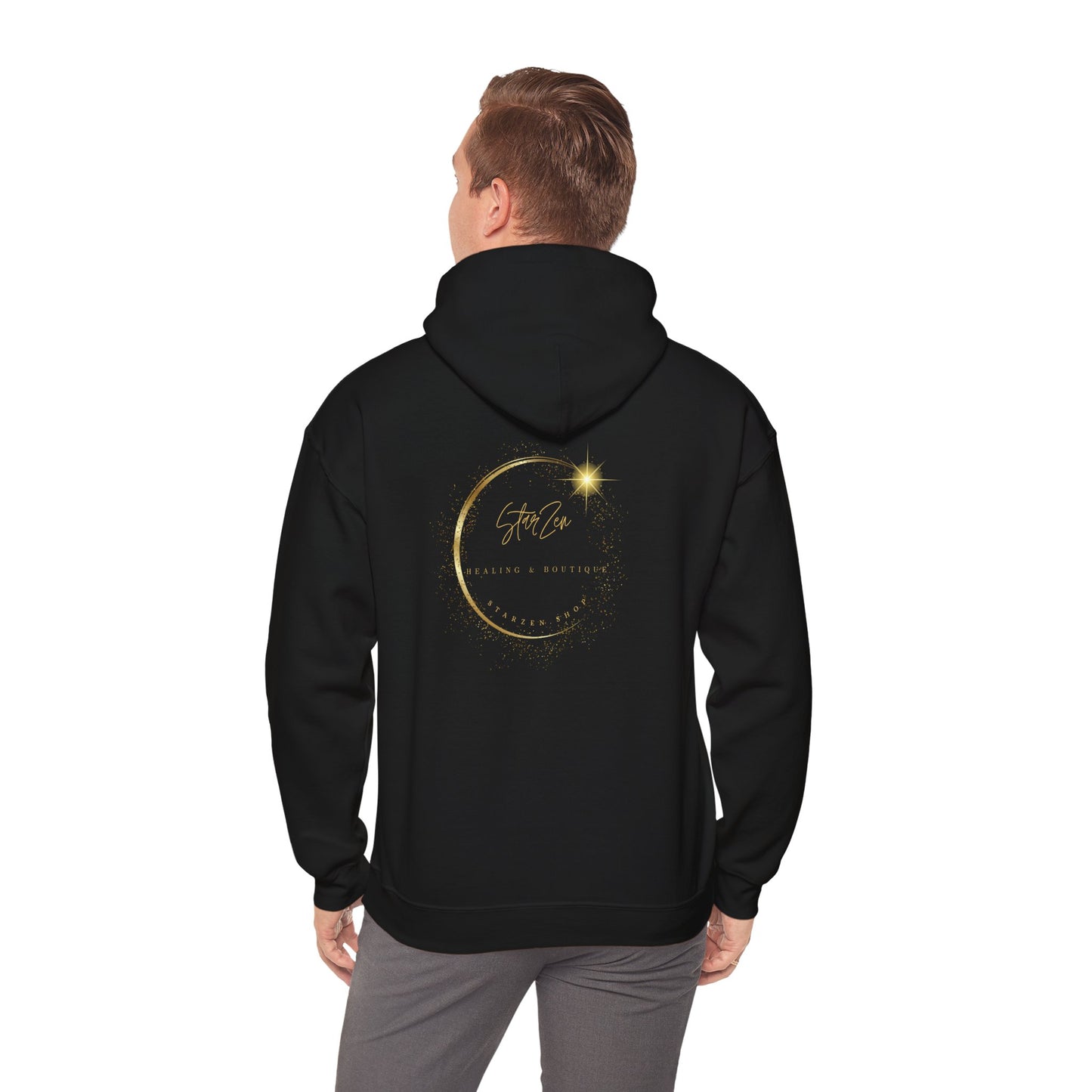 Unisex Heavy Blend™ Hooded Sweatshirt-StarZen logo