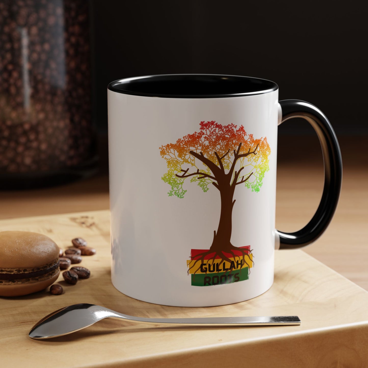Accent Coffee Mug (11, 15oz)-Gullah Roots