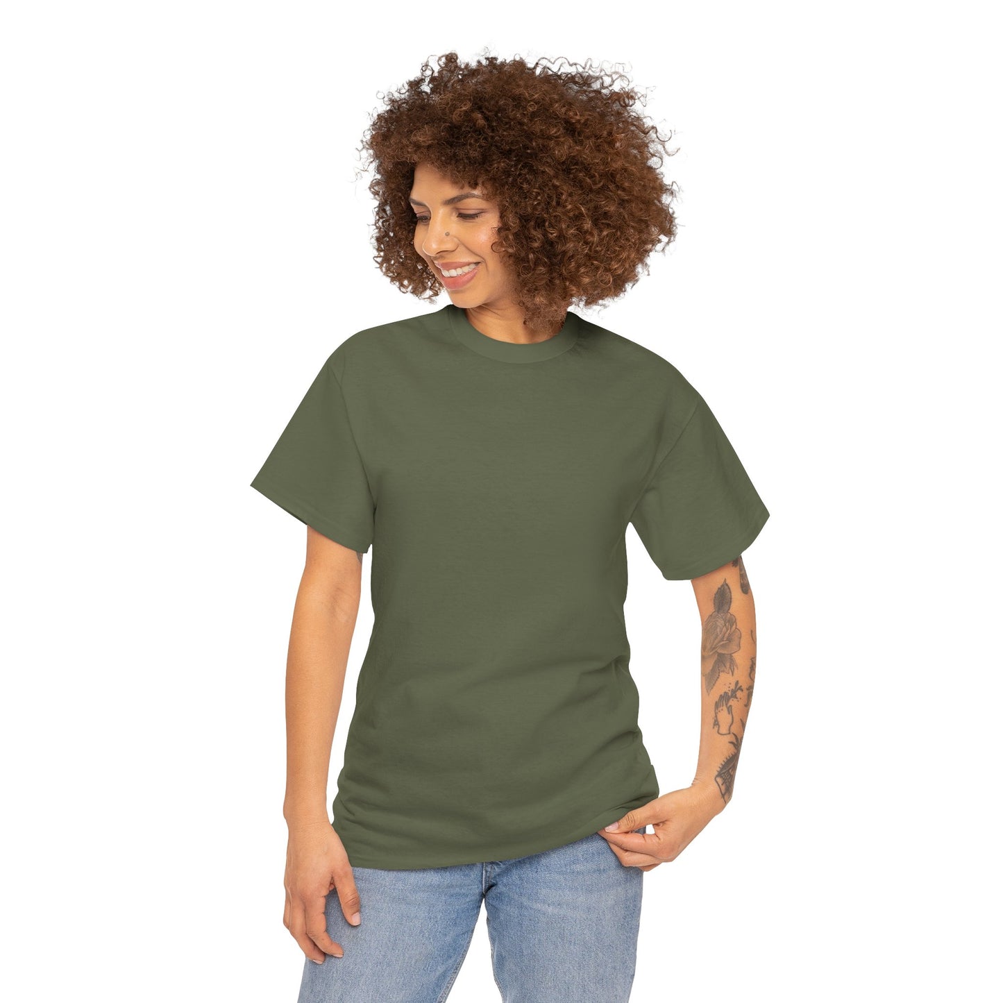 Unisex Heavy Cotton Tee-To The Person Behind Me