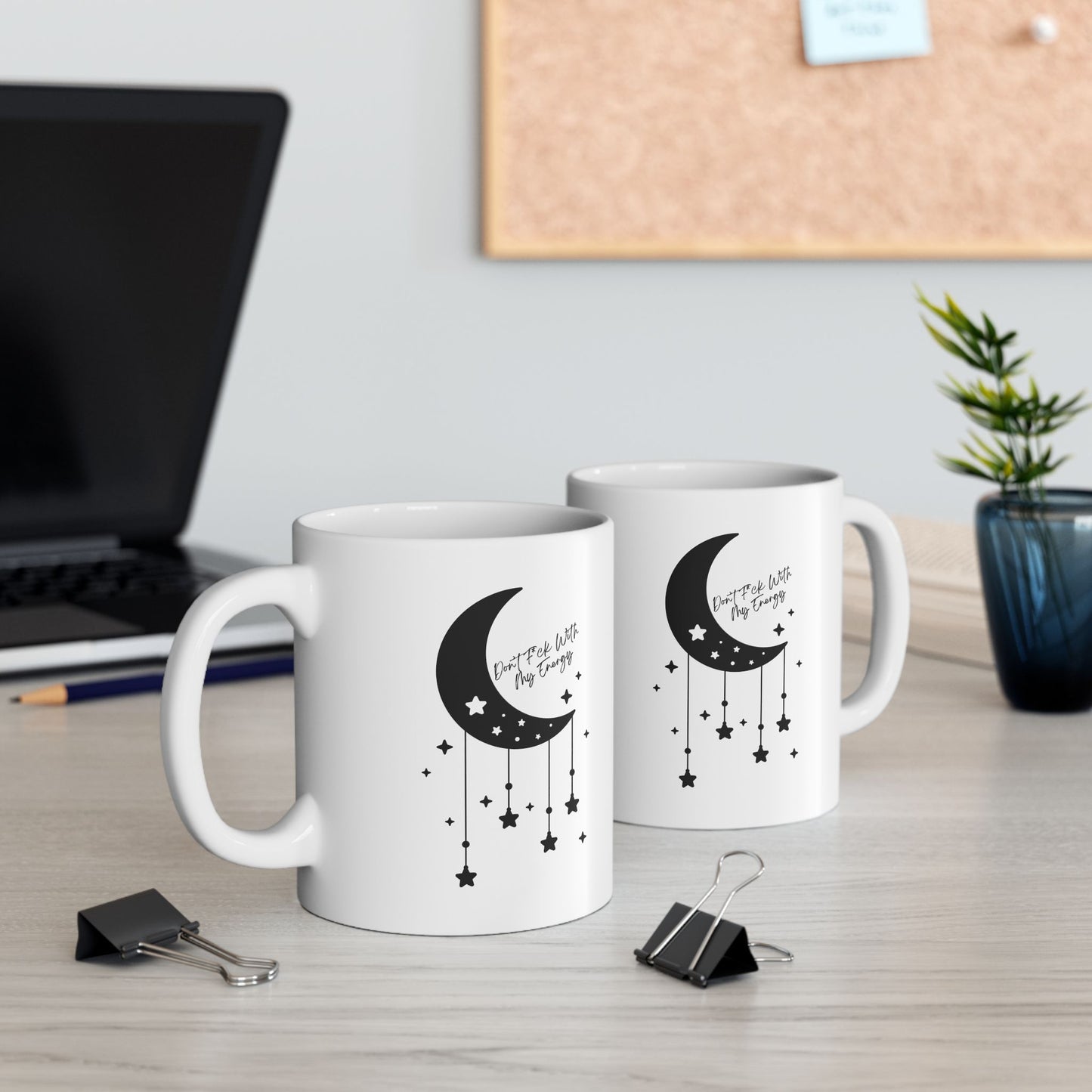 Ceramic Mug, 11oz-Don't F*ck With My Energy