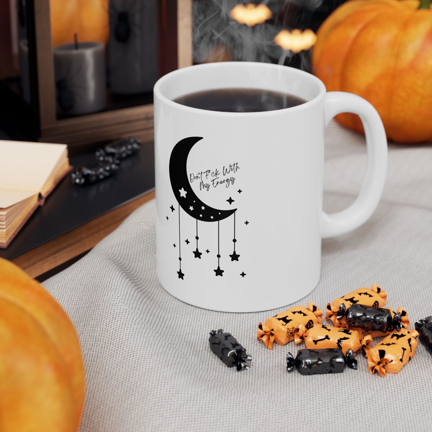Ceramic Mug, 11oz-Don't F*ck With My Energy